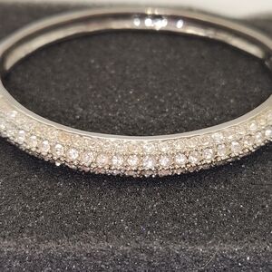 Lia Sophia Silver Crystal Bracelet